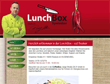 Tablet Screenshot of lunchbox-eatfresher.de